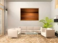 Example of a fine art print hanging on a wall and created by Ama