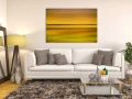 Example of a fine art print hanging on a wall and created by Ama