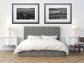Example of a fine art print hanging on a wall and created by Ama