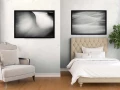 Example of a fine art print hanging on a wall and created by Ama