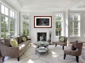 Example of a fine art print hanging on a wall and created by Ama