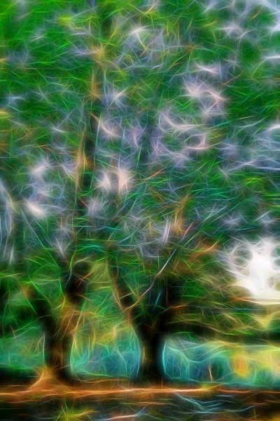 04 arbres sous bois style fusion