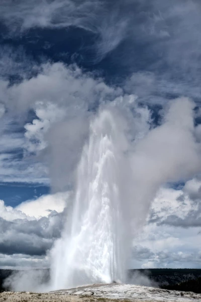 29 paysage du yellowstone en couleur