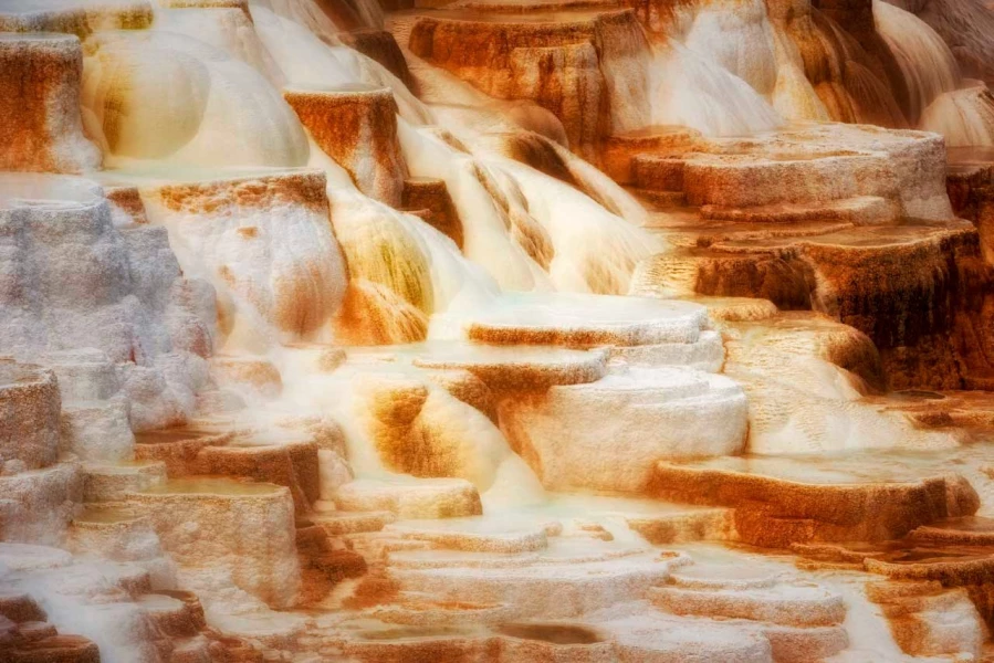 31 paysage du yellowstone en couleur