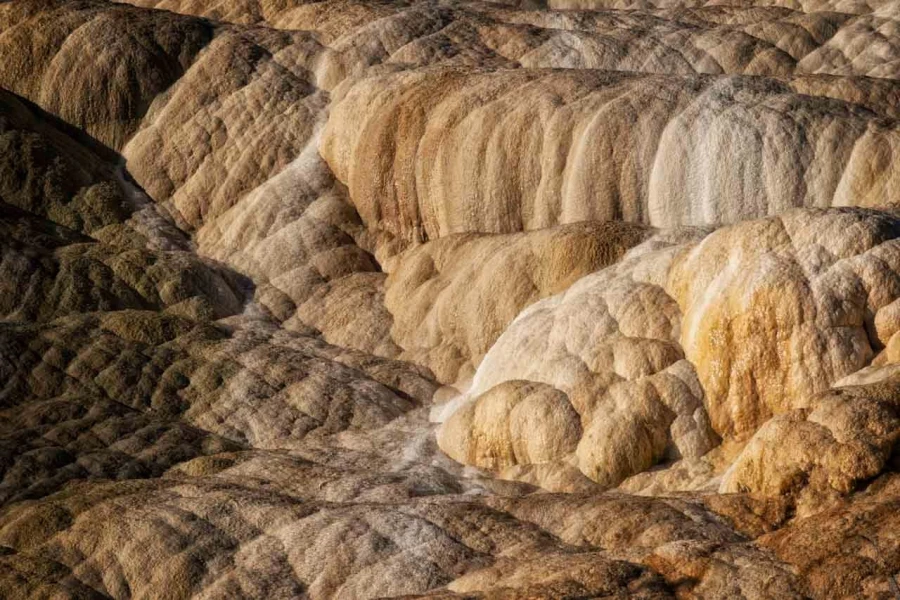 34 paysage du yellowstone en couleur
