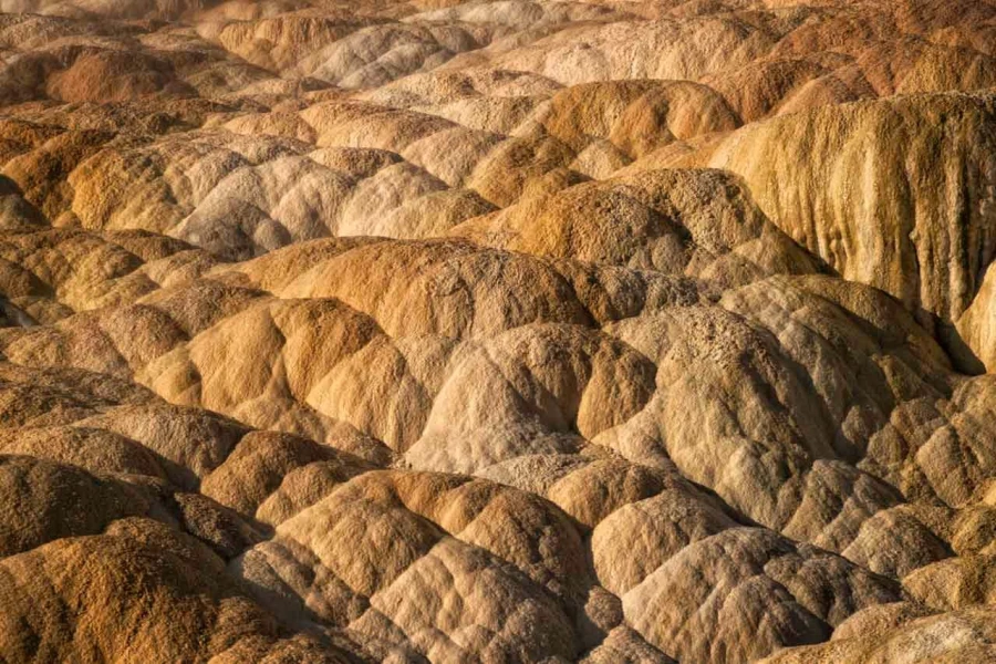 36 paysage du yellowstone en couleur