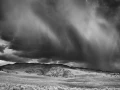 05 paysage du yellowstone en noir et blanc