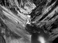 12 paysage du yellowstone en noir et blanc