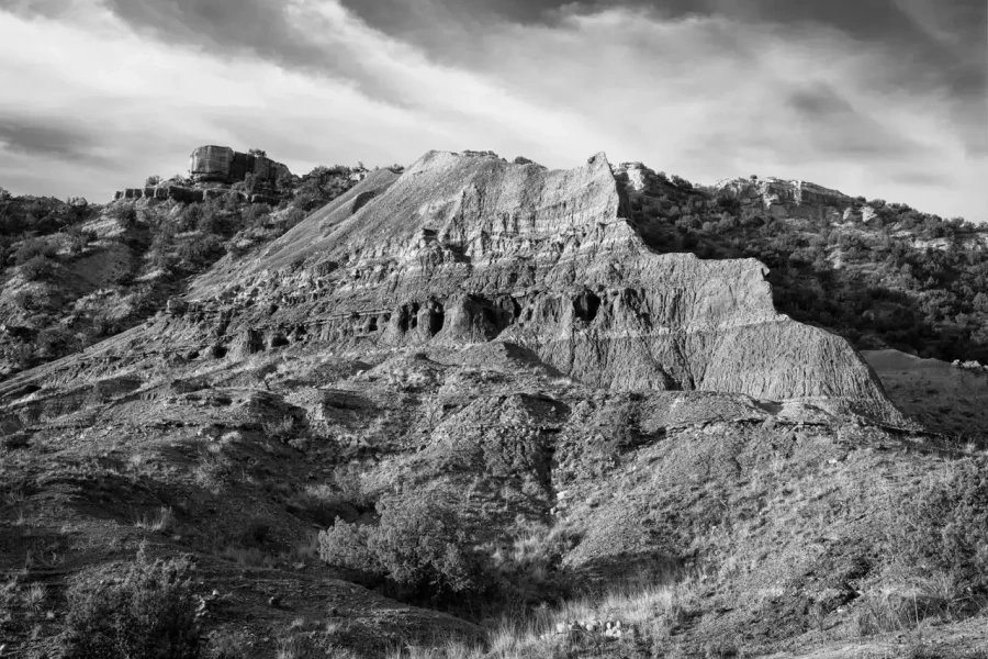 0003 paysage etats unis noir et blanc