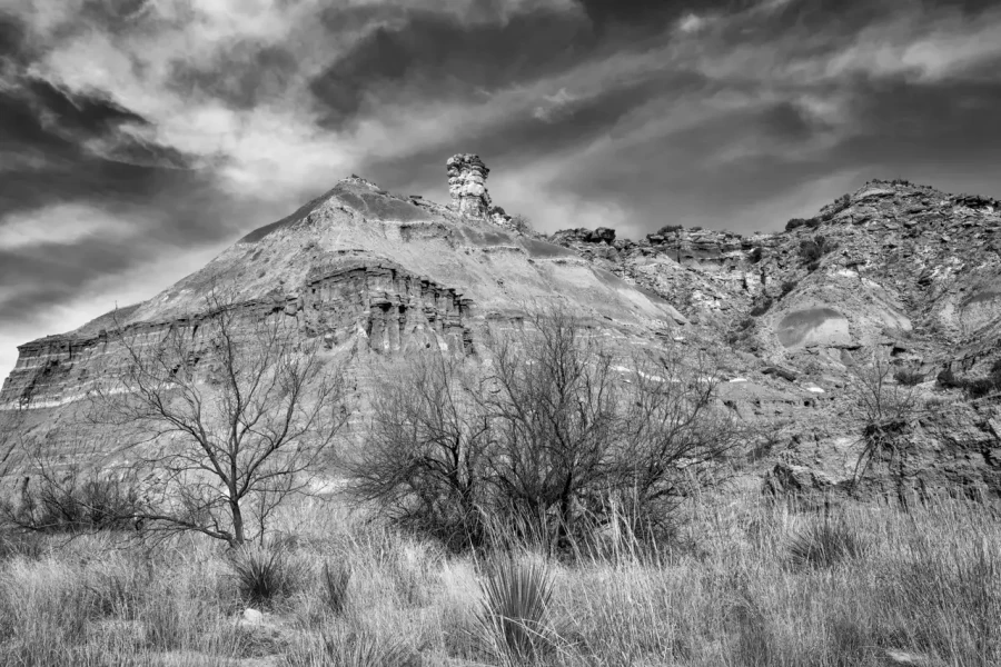 0006 paysage etats unis noir et blanc