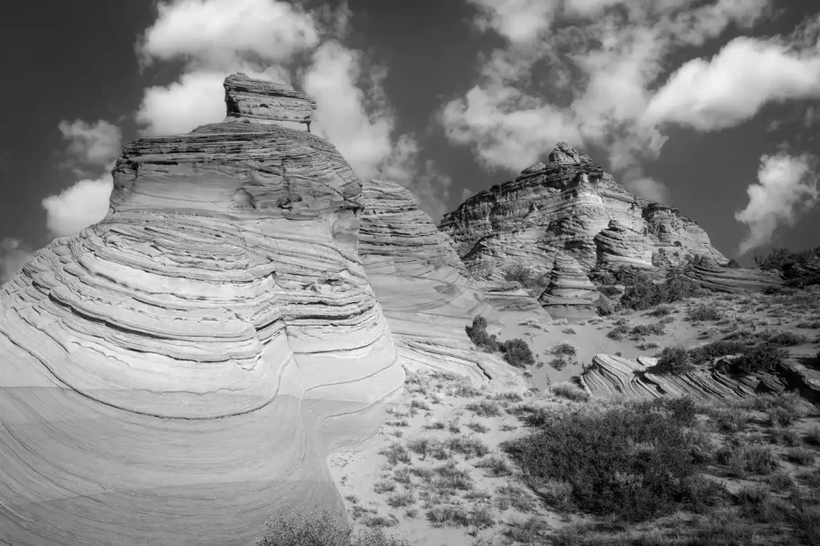 0013 paysage etats unis noir et blanc