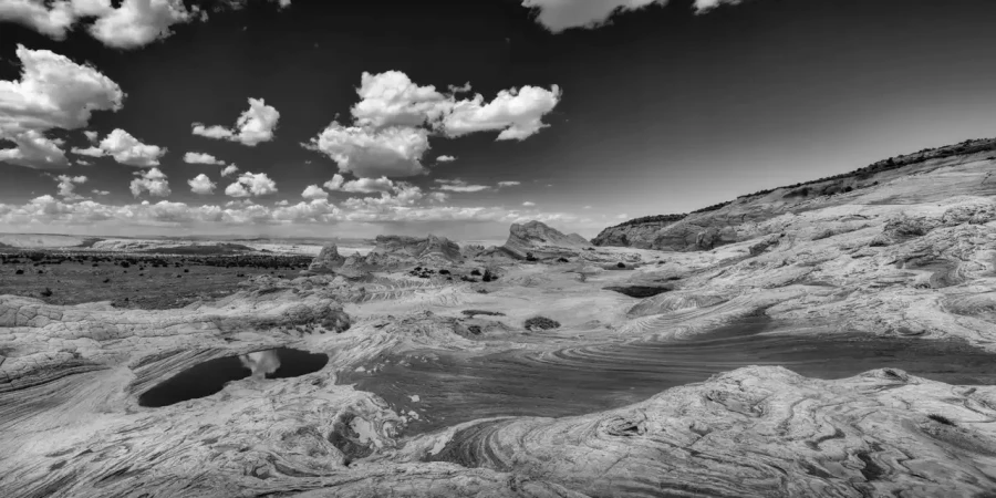 0014 paysage etats unis noir et blanc