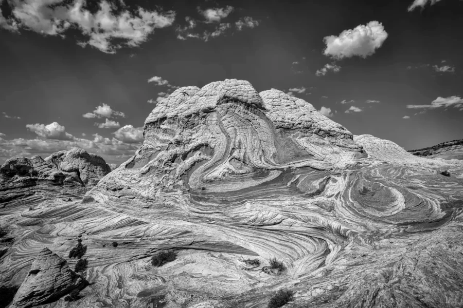 0015 paysage etats unis noir et blanc