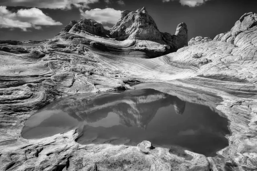 0016 paysage etats unis noir et blanc