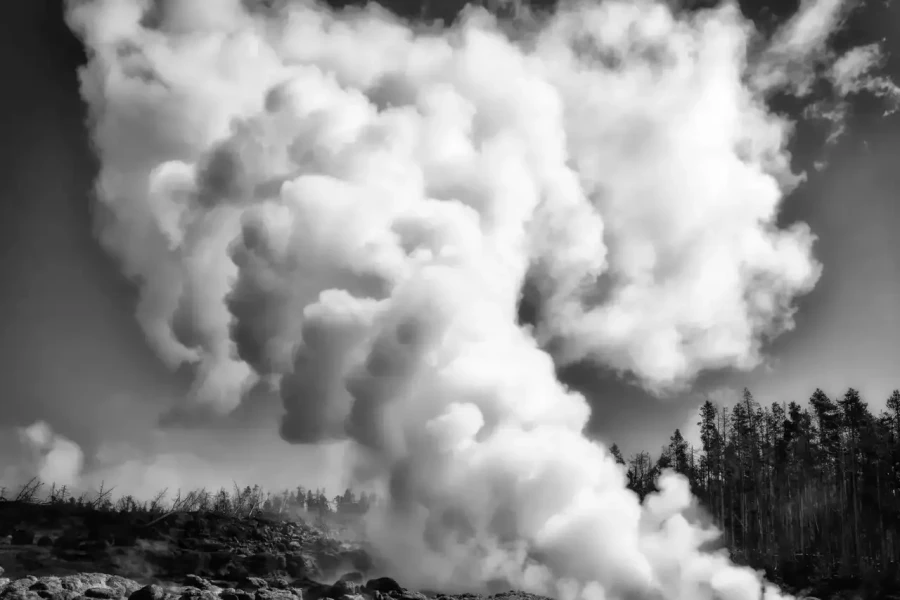 0018 paysage etats unis noir et blanc