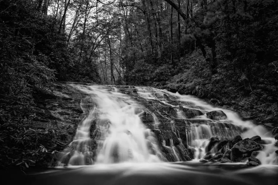 0032 paysage etats unis noir et blanc