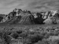0061 paysage etats unis noir et blanc
