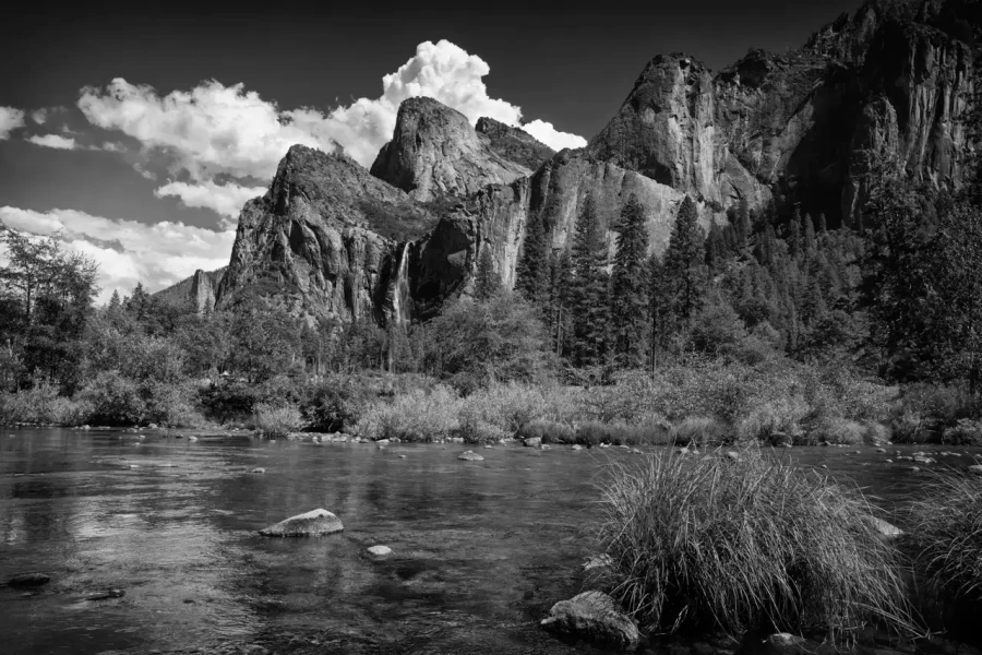 0076 paysage etats unis noir et blanc