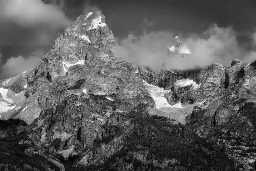0081 paysage etats unis noir et blanc