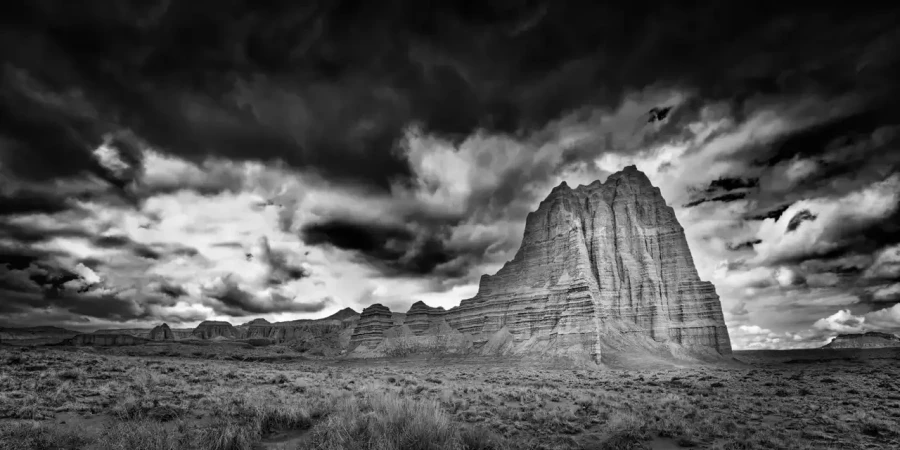 0086 paysage etats unis noir et blanc