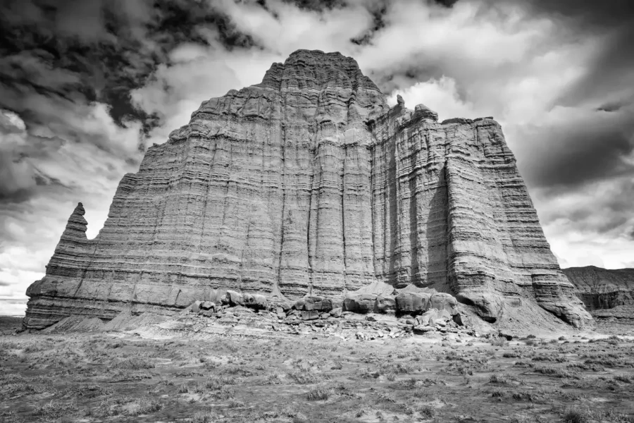 0087 paysage etats unis noir et blanc