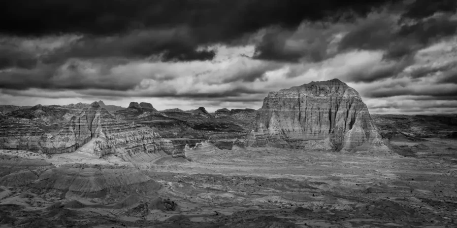 0088 paysage etats unis noir et blanc