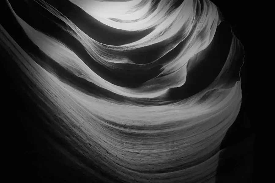 0141 paysage etats unis noir et blanc