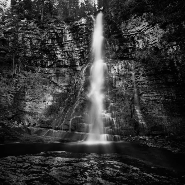 0143 paysage etats unis noir et blanc