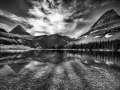 0145 paysage etats unis noir et blanc
