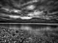0151 paysage etats unis noir et blanc