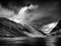 13 photo de paysage en noir et blanc