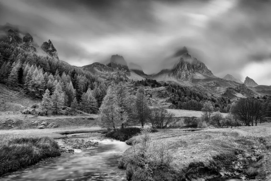 19 paysage vallee de la claree hautes alpes