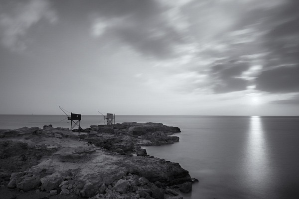 Paysage de la côte de la Charente-Maritime. Photographie par Amar Guillen, artiste photographe.