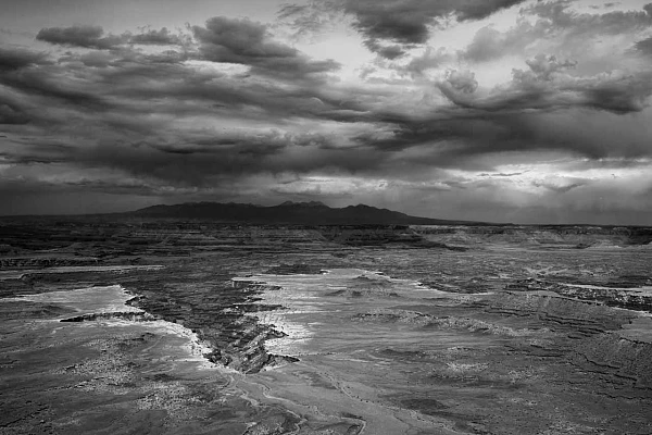 Paysage des Canyonlands dans l'état de l'Utah aux Etats-Unis. Amar Guillen Photographe.