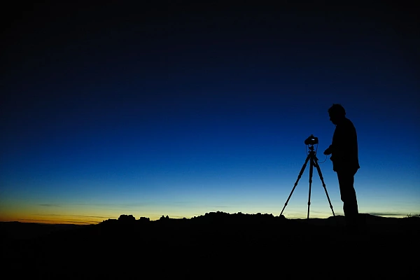 On the heights of Death Valley.  Why take this photo?