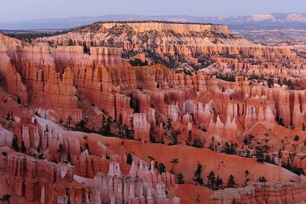 L'amphitéâtre de Bryce Canyon et ses hoodoos.