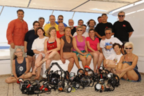 Le groupe de stagiaires du stage de perfectionnement