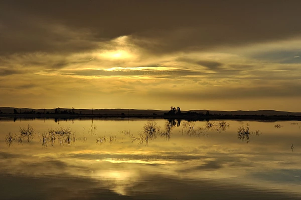 L'oasis de Siwa dans l'ouest de l'Egypte.