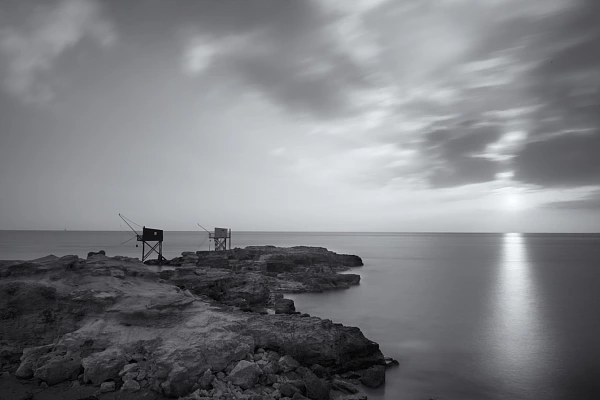 Paysage de la côte de la Charente-Maritime. Photographie par Amar Guillen, artiste photographe.