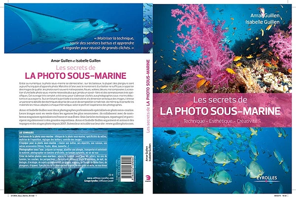 Le livre : Les secrets de la photo sous-marine"